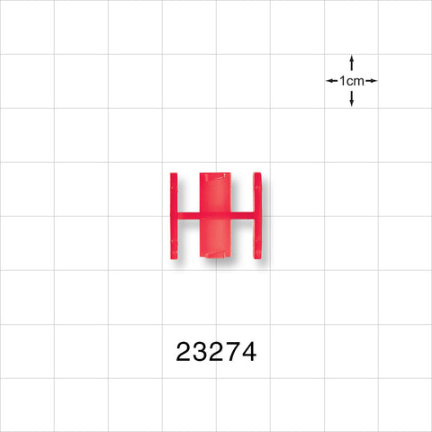 Female Luer Lock, Female Luer Lock, Red -  - 23274