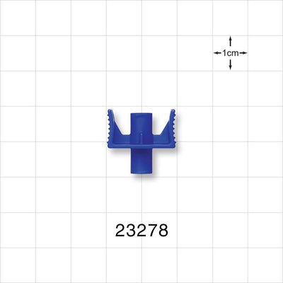 Female Luer Lock, Female Luer Lock, Blue -  - 23278