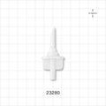 Spike, Non-Vented - 0.098 inch - 0.169 inch ID / 0.22 inch OD (2.5 mm - 4.3 mm / 5.6 mm) - 23280