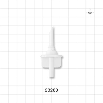 Spike, Non-Vented - 0.098 inch - 0.169 inch ID / 0.22 inch OD (2.5 mm - 4.3 mm / 5.6 mm) - 23280