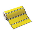 Carstens, Inc Labels ID Wide Track Yellow 5.75x1.75 200/Rl 200/Rl - 1645-03