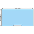 O & M Halyard -76x41-1/2" Sterile Surgical Drape Non-Fenestrated 89023