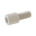 PMC12 Nut, Natural - 1/4"- 28 UNF, Fits 1/16 inch OD Tubing (0.063 inch, 1.59 mm) - 2418900