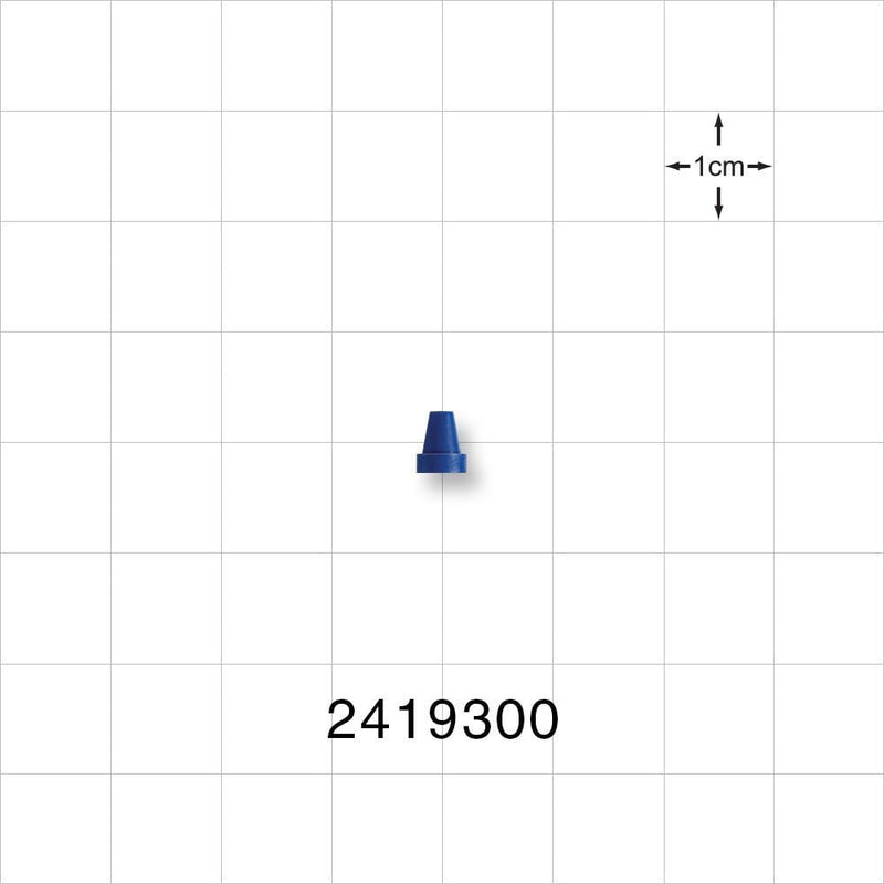 Ferrule, Blue - Fits 1/16 inch OD Tubing (0.063 inch, 1.59 mm) - 2419300