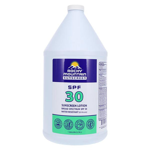 Rocky Mountain Sunscreen Skin Protectant Sunscreen SPF 30 1gal Pump Each - 23090