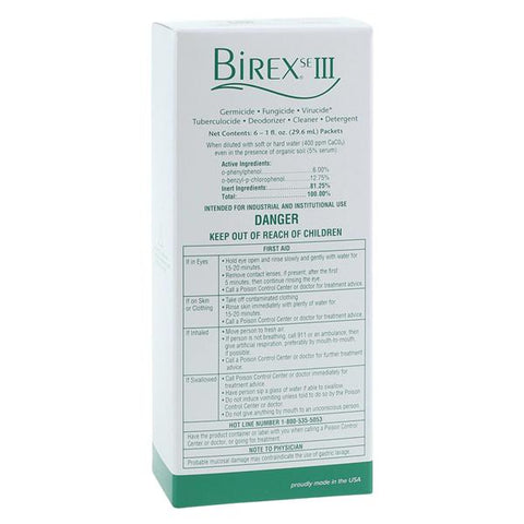 Young Dental Manuf Co Disinfectant Solution Birex SE III Intro Kit 1 oz 6/Pk, 24 PK/CA - 296041