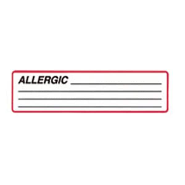 Carstens, Inc Allergic Labels 200/Rl 200/Rl - 1646-01