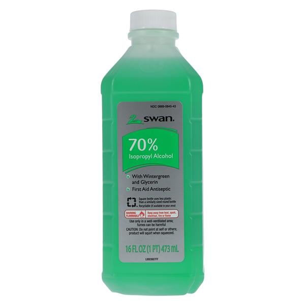 Cumberland Swan Wintergreen Antiseptic Solution 16oz Bottle 12/Case - 1000032409