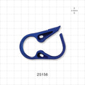 Pinch Clamp, Ratchet-Style, Blue - Fits 3/4 inch OD Tubing (0.75 inch, 19.1 mm) - 25156