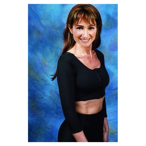 ES Medical  Softflex Vested Sleeve Large Black- PP07L