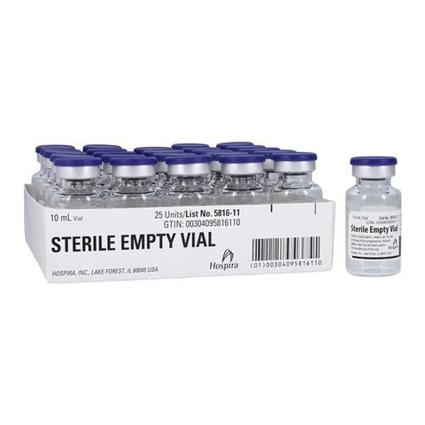 Pfizer Injectables Vial Sterile 25/Package - 00409581611