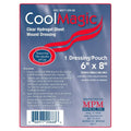 MPM Medical CoolMagic Hydrogel Hydrogel Dressing 6x8" Sterile Rectangle Clear LF  - MP00208