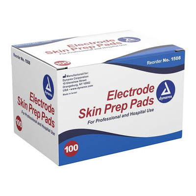 Dynarex Corporation Dynamed Electrode Prep Pad New 100/Bx, 10 BOX/CASE - 1508