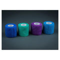 National Distribution & Contra -E-ban Compression Bandage Elastic 2"x 5Yd Assorted 72/Case E-BAN-2COL