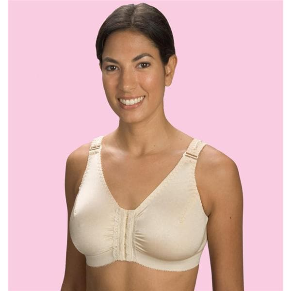 Frank Stubbs Co Inc Compression Bra Size 32 Beige  - F020102