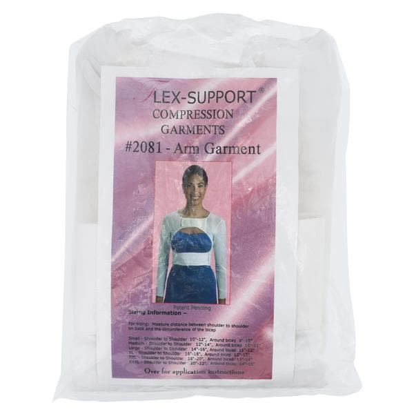 Frank Stubbs Co Inc Compression Garment Medium White - F020814