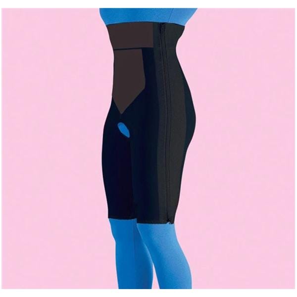 Frank Stubbs Co Inc Compression Girdle Above Knee/High Waist XL 46-50" Black - 2024XL