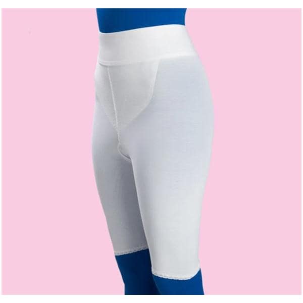 Frank Stubbs Co Inc Compression Girdle Above Knee Medium White - F020764
