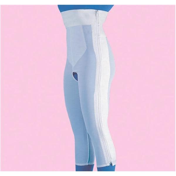 Frank Stubbs Co Inc Compression Girdle Above Knee/High Waist Small 33-36" White - 2022S