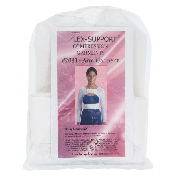 Frank Stubbs Co Inc Compression Garment XL White - F020816