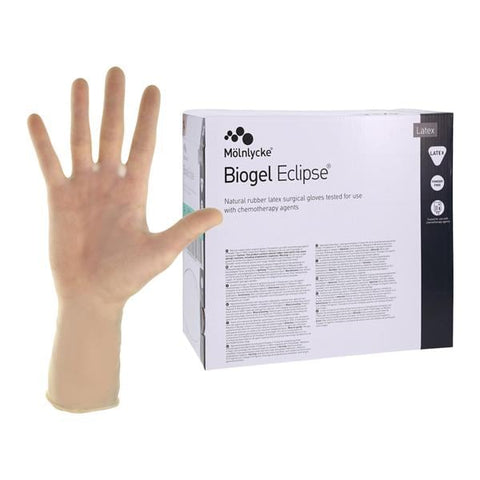 Molnlycke Healthcare -Biogel Eclipse Surgical Gloves 7.5 Straw, 4 BX/CA 75275