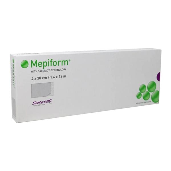Molnlycke Healthcare Mepiform Silicone Gel Scar Dressing 2x3" Sterile Sheet Thin, 5 BX/CA - 293299