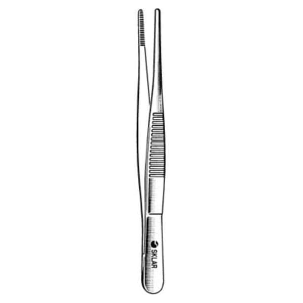 Sklar Instruments -Sklarlite Dressing Forcep Straight 5-1/2" Stainless Steel Each 23-2828