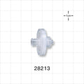 Hydrophobic Filter Female Luer Lock Inlet, Male Luer Lock Outlet - 17 mm; 0.2 micron - 28213