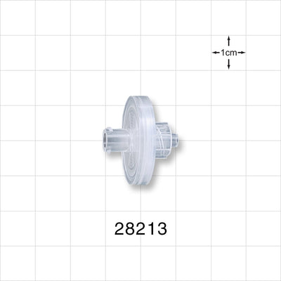 Hydrophobic Filter Female Luer Lock Inlet, Male Luer Lock Outlet - 17 mm; 0.2 micron - 28213