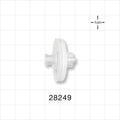 Hydrophobic Filter, Female Luer Lock Inlet, Male Luer Lock Outlet - 25mm; 5 Micron - 28249