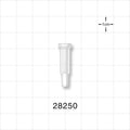 Port Plug with Male Luer Slip, Vented w/Filter - 1.2 Micron - 28250