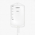 Flexboy 2D Bag Chamber, 2 Tube Ports, Non-Sterile - 3 Liter; 2 Tubes 1/4 inch ID x 5/16 inch OD - 28610
