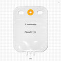 Flexsafe 2D Bag Chamber, 3 Ports, Non-Sterile - 1 Liter; 2 Ports Fit 3/8 inch ID Tubing (0.375 inch, 9.53 mm); 1 Port Fits 1/4 inch ID Tubing (0.25 inch, 6.35 mm) - 28619