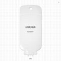 Flexsafe 2D Bag Chamber, 2 Ports, Non-Sterile - 500 ml; Both Ports Fit 1/8 inch ID Tubing (0.125 inch, 3.18 mm) - 28632