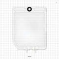 2D Bag Chamber, 2 Ports, Non-Sterile - 500 ml; Both Ports Fit 1/8 inch ID Tubing (0.125 inch, 3.18 mm) - 28703