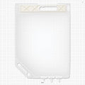 2D Bag Chamber, 3 Ports, Non-Sterile - 5 Liter; 2 Ports Fit 3/8 inch ID Tubing (0.375 inch, 9.53 mm); 1 Port Fits 1/8 inch ID Tubing (0.125 inch, 3.18 mm) - 28706