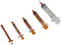 DEROYAL ENTERAL FEEDING SYRINGES (PACKAGING - CASE)