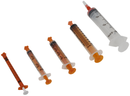 DEROYAL ENTERAL FEEDING SYRINGES (PACKAGING - CASE)