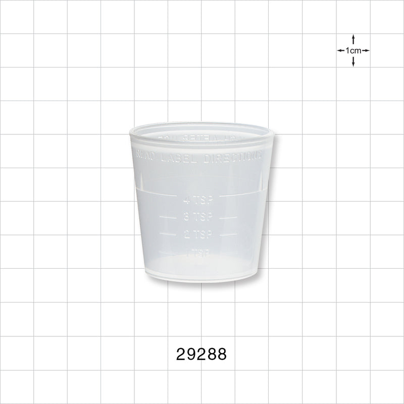 Measuring Cup - 20 ml, 0.68 oz., 4 tsp - 29288
