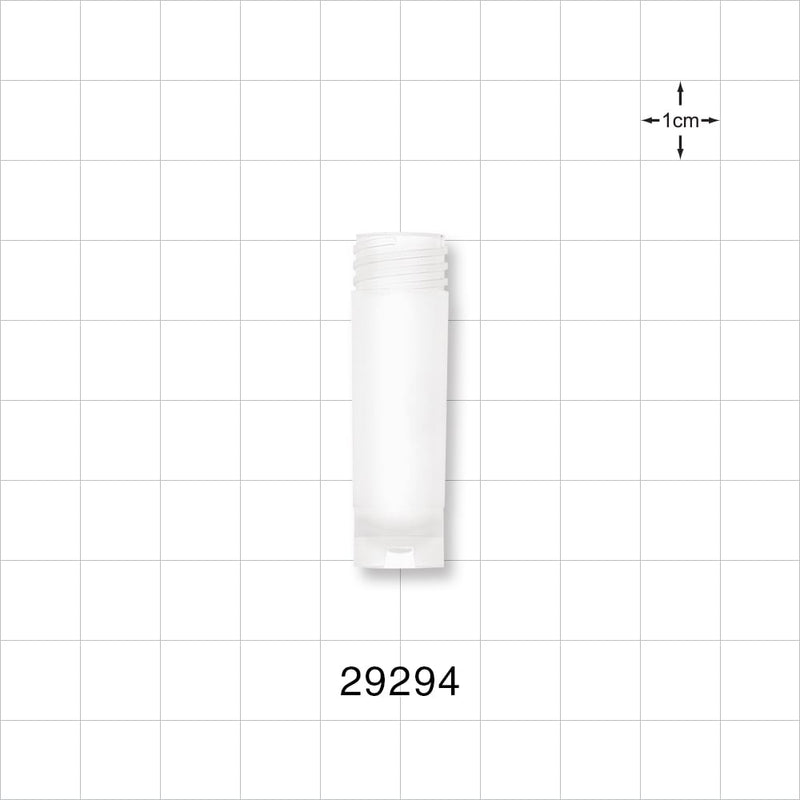 Vial; 1,000/Bag - 2 ml; 1.65 inch x 0.481 inch OD (41.9 mm x 12.2 mm) - 29294