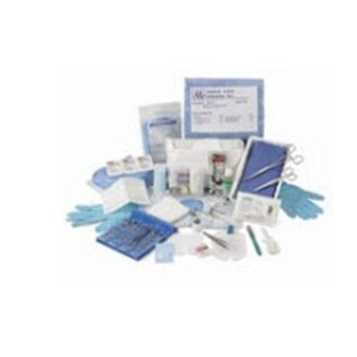 Medegen Medical Products, LLC Instrument Tray 1/4 Size 6-3/8x10-1/2" Stainless Steel Ea  - 30422