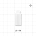 Cylinder Bottle, Natural - 6 ml, 0.2 oz. - 29703