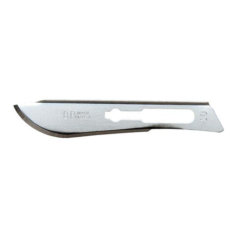 Bard Parker Bard-Parker Safety Lock Carbon Steel Sterile Surgical Blade Size 10 Disp 150/Ca - 371150