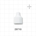Ribbed Screw Cap, White for 29707 -  - 29710