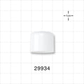 White Overcap for Item No. 29933 -  - 29934