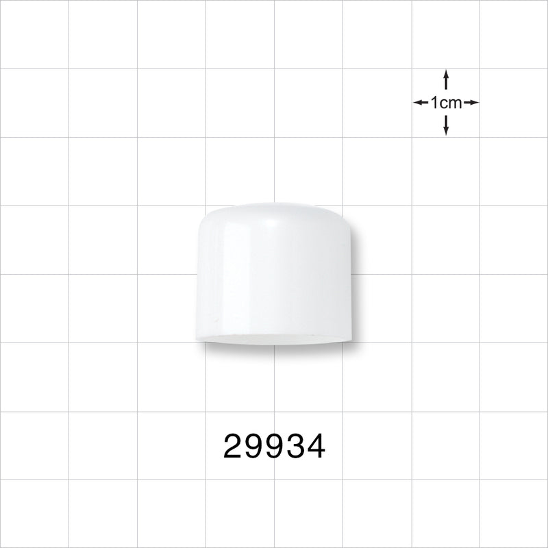 White Overcap for Item No. 29933 -  - 29934