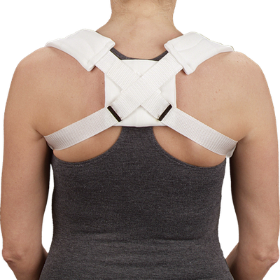 DEROYAL PREMIUM CLAVICLE STRAP HOOK AND LOOP CLOSURE (SIZE - INFANT) (PACKAGING - EACH)