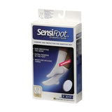 BSN Medical, Inc Jobst Sensifoot Compression Diabetic Socks Crew Length XL Unisex Men 12.5-14 Wht - 110839
