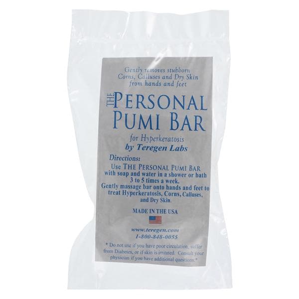 Teregen Labs The Personal Pumi Bar Pumice Bar Hand/Foot 1" 50/Box - 18314
