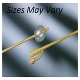 Bard Medical Division Lubricath 2-Way Foley Catheter Medium Coude Tip Hdrphlc Plmr Ct Ltx 16Fr 30cc - 0100L16